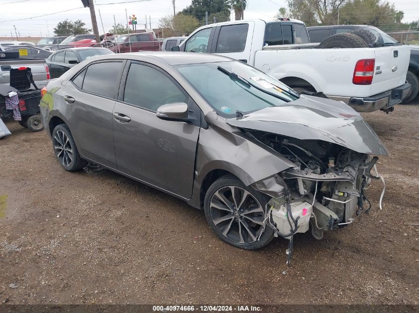 2017 TOYOTA COROLLA SE #3053061533