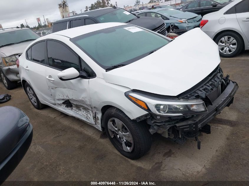 2017 KIA FORTE LX #3035093543