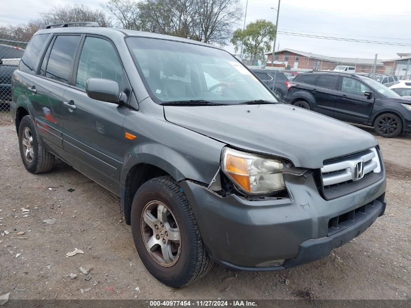 2007 HONDA PILOT EX-L #3035707943