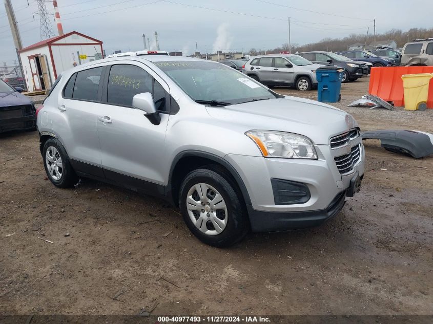 2015 CHEVROLET TRAX 1LS #3046796376