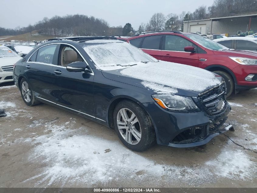 2019 MERCEDES-BENZ S 450 4MATIC #3030181951