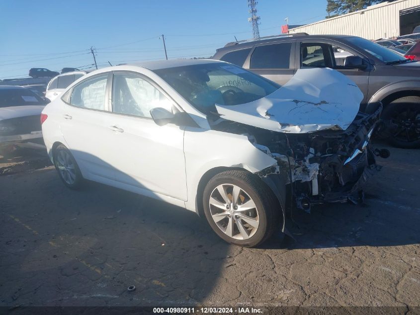 2012 HYUNDAI ACCENT GLS #3034051938