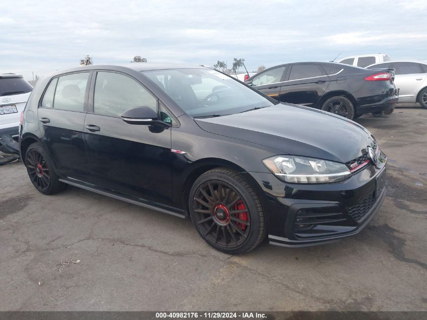 2019 VOLKSWAGEN GOLF GTI 2.0T AUTOBAHN/2.0T RABBIT EDITION/2.0T S/2.0T SE #3056478071