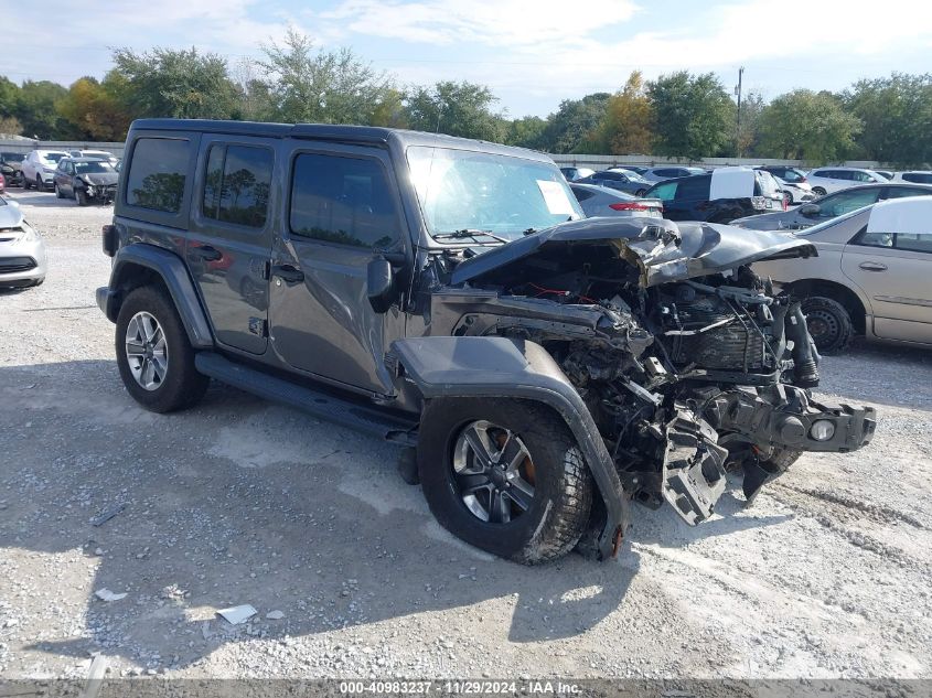 2021 JEEP WRANGLER UNLIMITED SAHARA 4X4 #3050082698