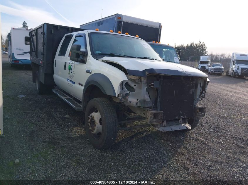 2007 FORD F-450 CHASSIS LARIAT/XL/XLT #3050073904