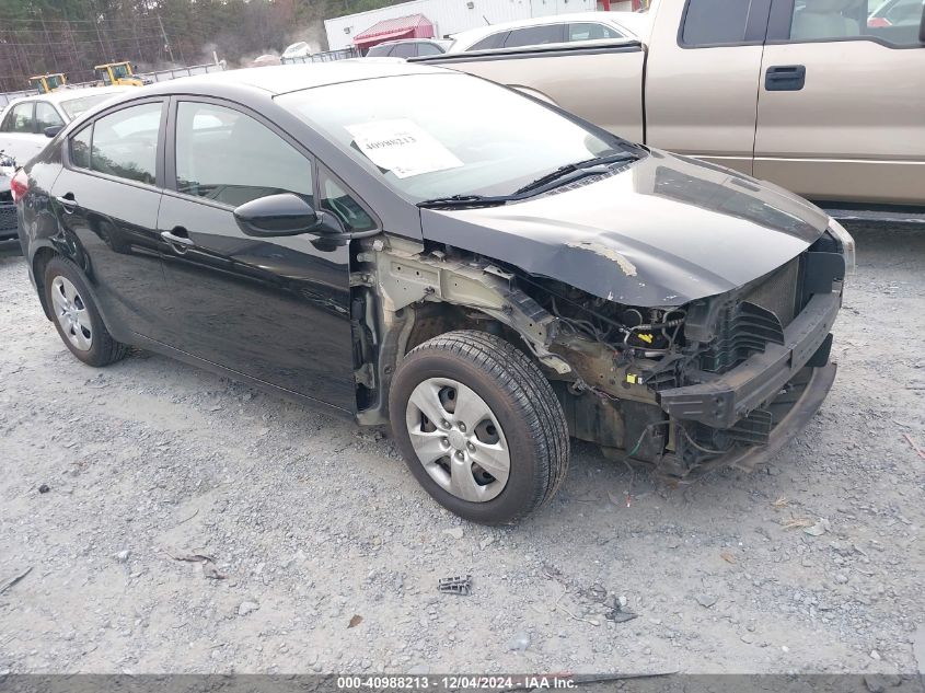 2017 KIA FORTE LX #3052073291