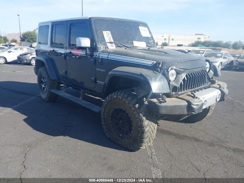 2017 JEEP WRANGLER UNLIMITED CHIEF EDITION 4X4 #3037522417