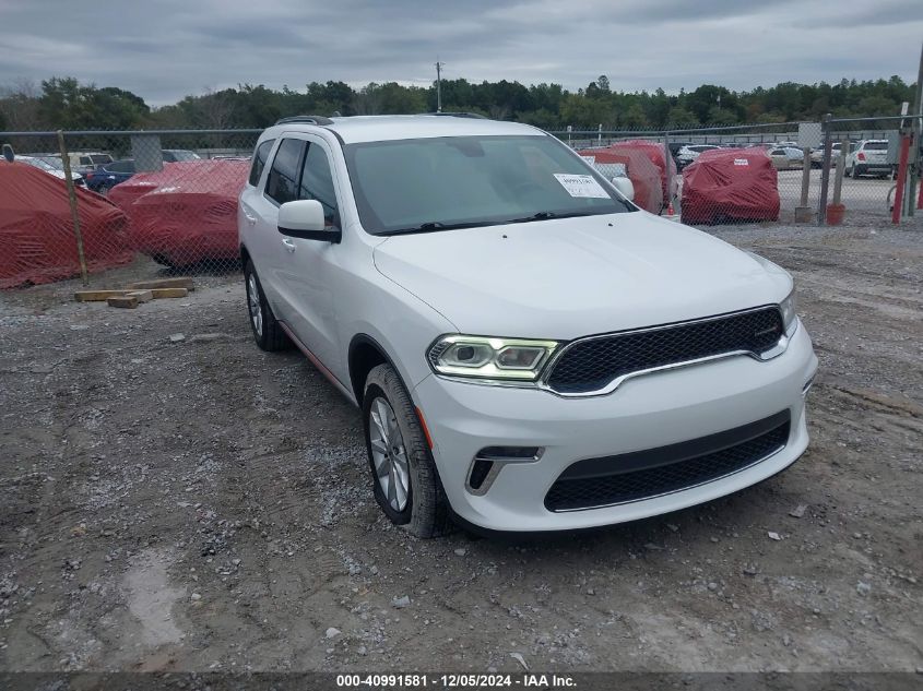 2021 DODGE DURANGO SXT PLUS RWD #3035081169