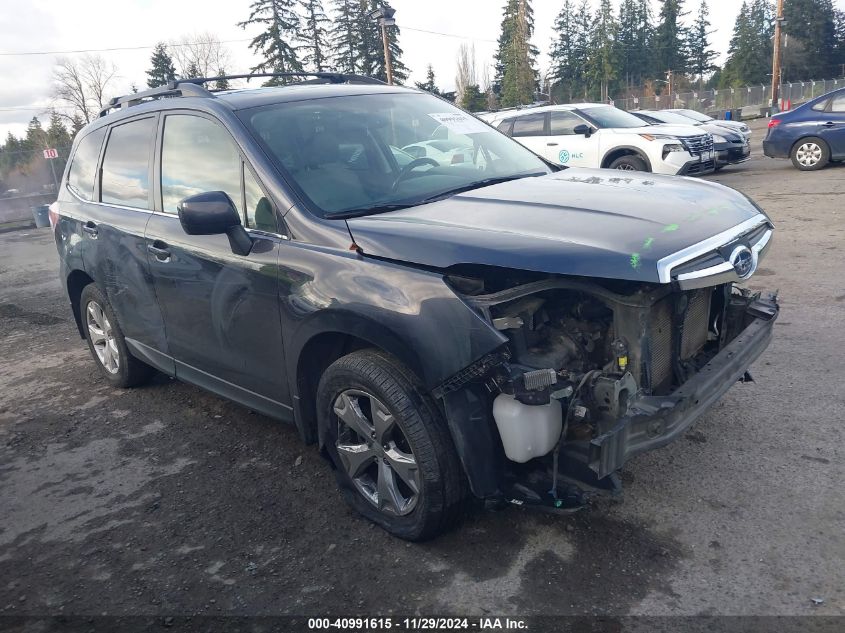 2015 SUBARU FORESTER 2.5I LIMITED #3035093183