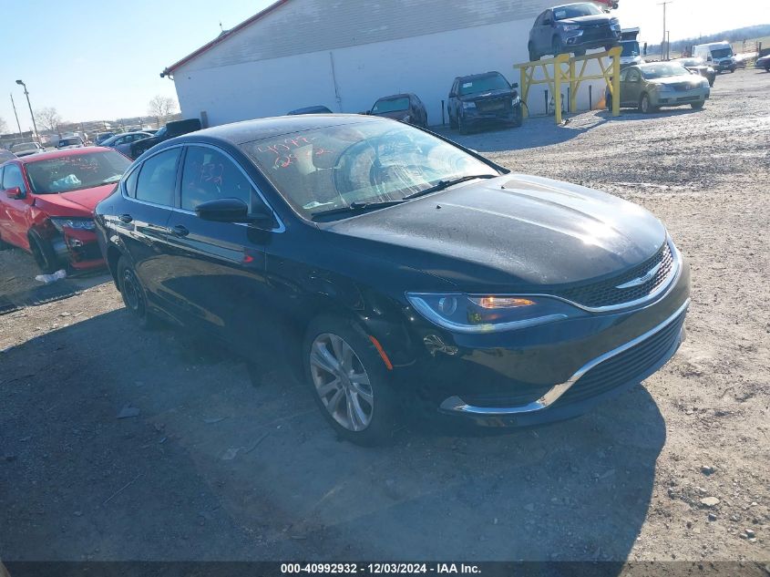 2016 CHRYSLER 200 LIMITED PLATINUM #3034051625