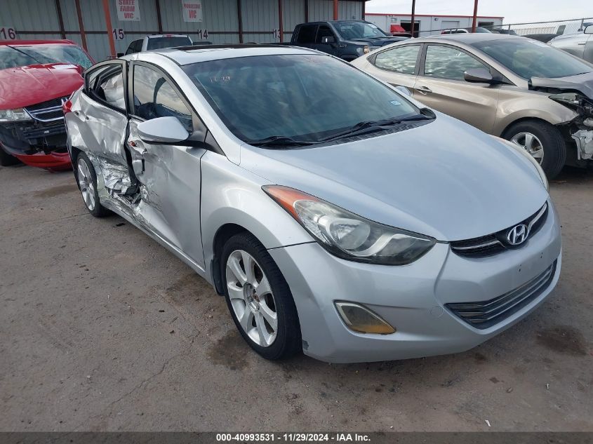 2012 HYUNDAI ELANTRA LIMITED #3035088778