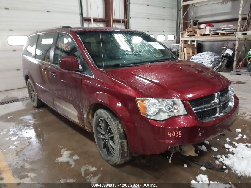 2017 DODGE GRAND CARAVAN SXT #3037524632