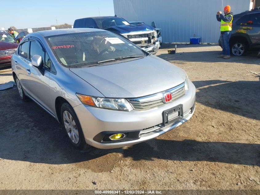 2012 HONDA CIVIC LX #3037131383