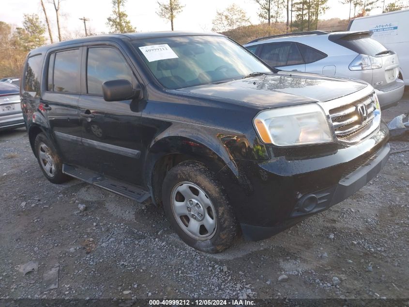 2015 HONDA PILOT LX #3052073089