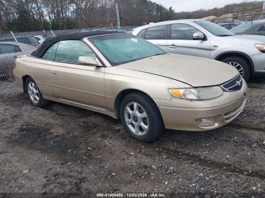 2000 TOYOTA CAMRY SOLARA SLE V6 #3045351360