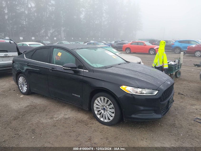 2016 FORD FUSION HYBRID SE #3056477983