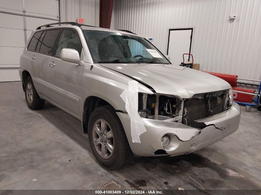 2007 TOYOTA HIGHLANDER V6 #3035088933