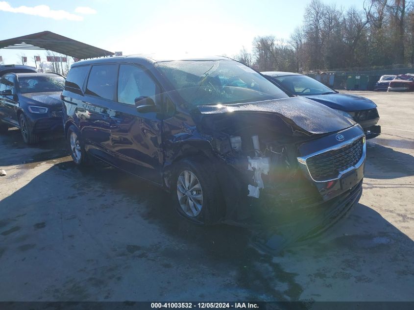 2020 KIA SEDONA LX #3050078322