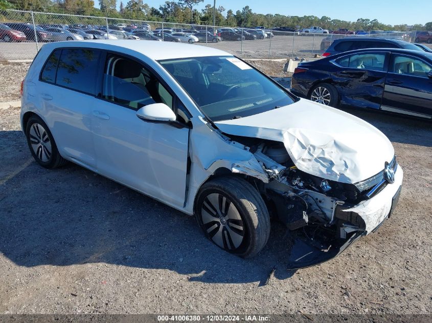 2016 VOLKSWAGEN E-GOLF SE #3048458673