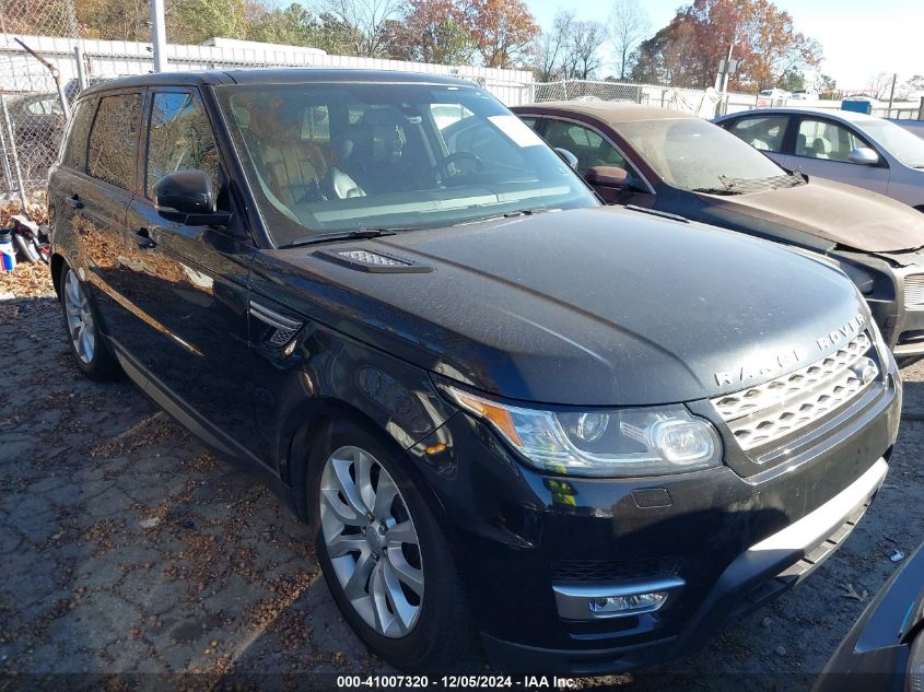 2016 LAND ROVER RANGE ROVER SPORT 3.0L V6 SUPERCHARGED HSE #3056067807