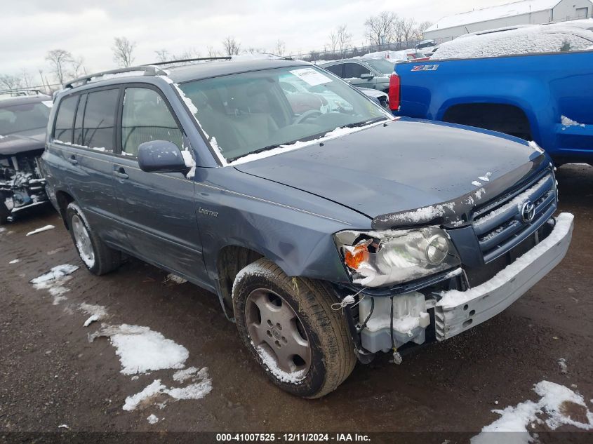 2006 TOYOTA HIGHLANDER LIMITED V6 #3034051513