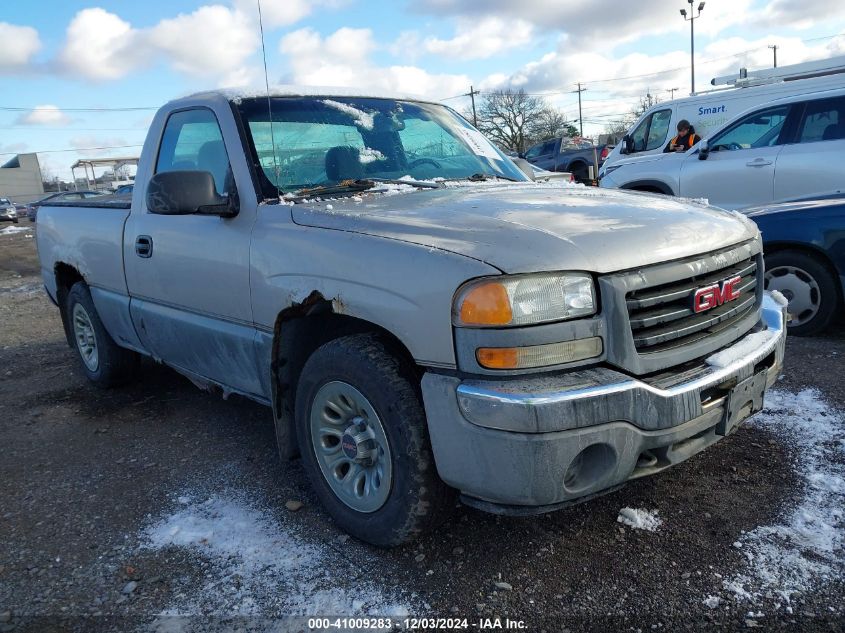 2006 GMC SIERRA 1500 WORK TRUCK #3025485159