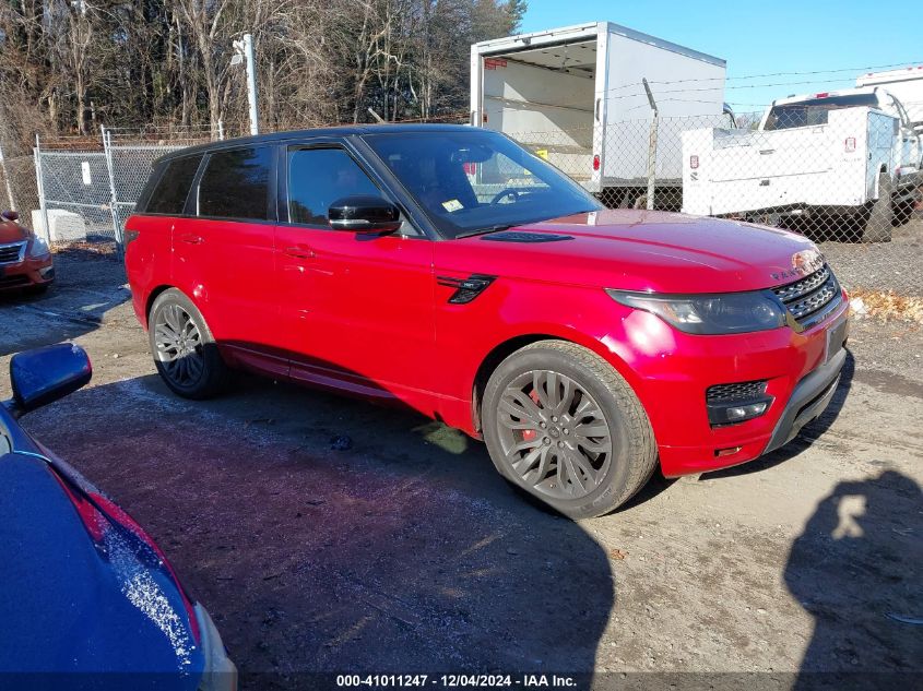 2016 LAND ROVER RANGE ROVER SPORT 3.0L V6 SUPERCHARGED HSE #3045351526