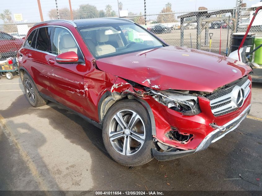 2016 MERCEDES-BENZ GLC 300 4MATIC #3056062467