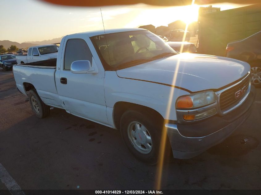 2001 GMC SIERRA 1500 SL #3053066194