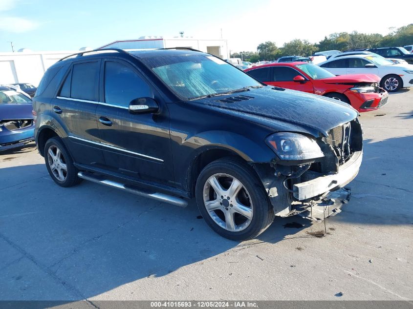 2008 MERCEDES-BENZ ML 350 4MATIC #3034050821