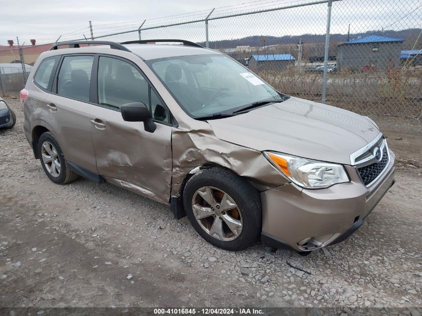 2015 SUBARU FORESTER 2.5I #3052072938