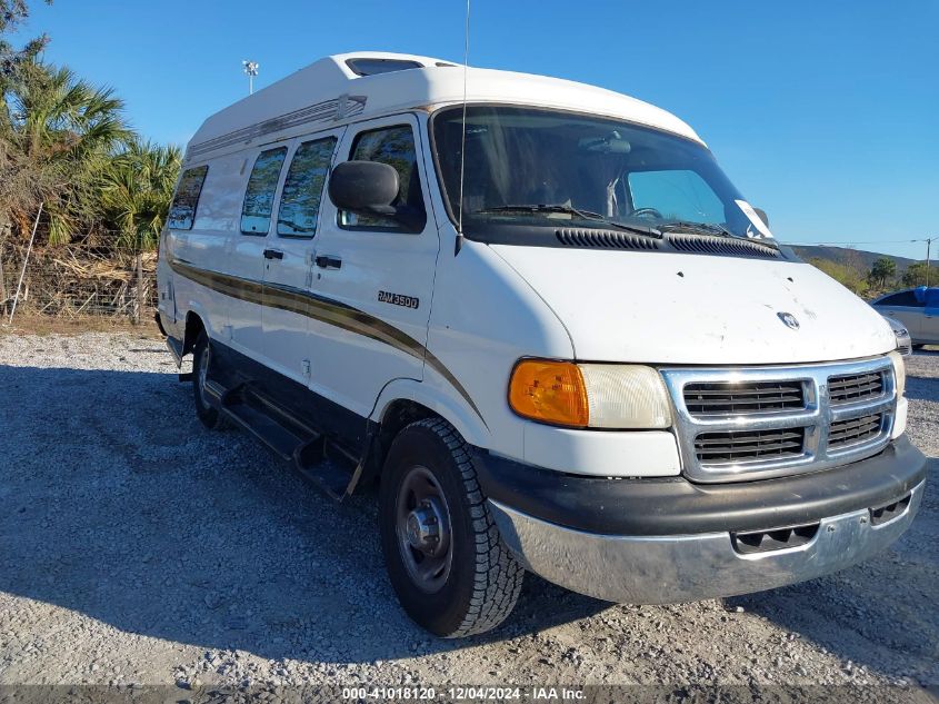 2001 DODGE RAM VAN 3500 CONVERSION #3037537987