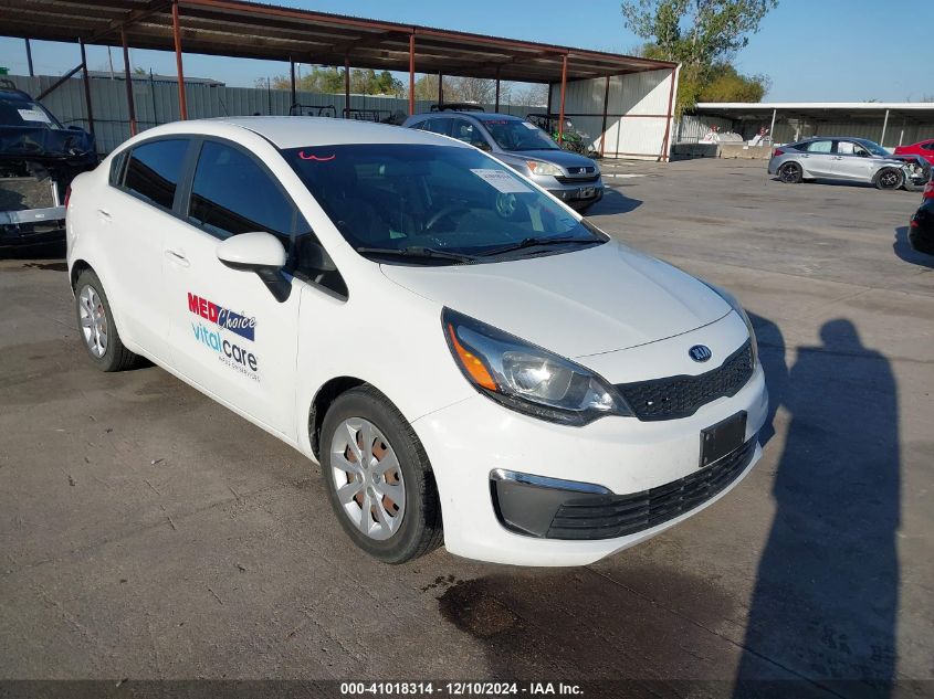 2017 KIA RIO LX #3035080836