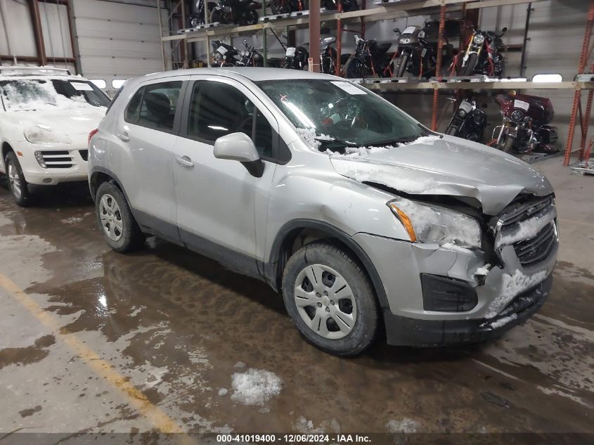 2015 CHEVROLET TRAX 1LS #3036721839