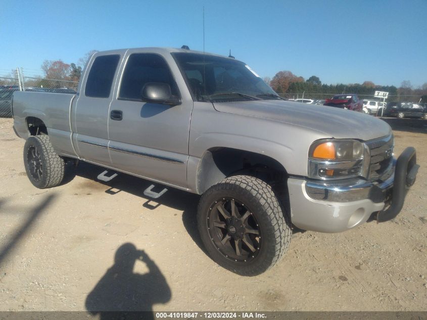 2004 GMC SIERRA 1500 SLE #3036721842