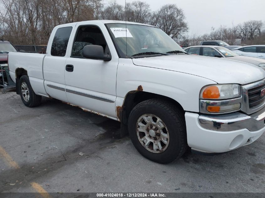 2005 GMC SIERRA 1500 SLE #3035081091