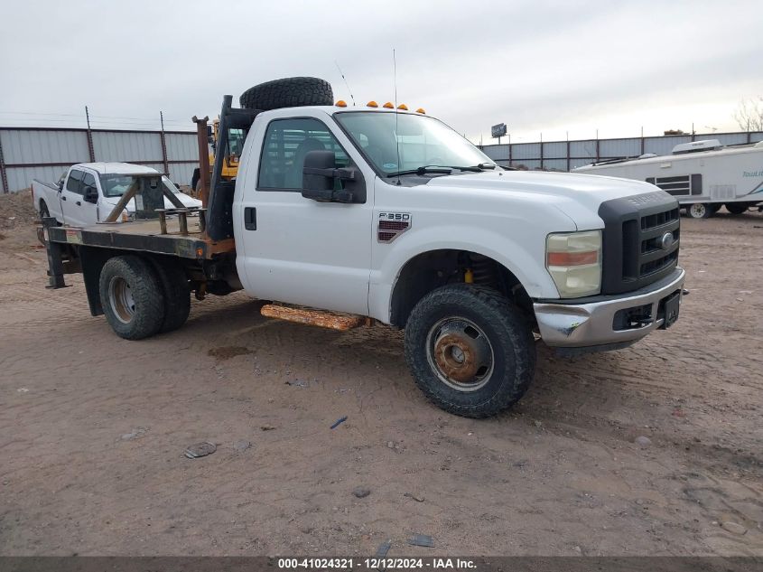 2008 FORD F-350 CHASSIS XL/XLT #3037531285