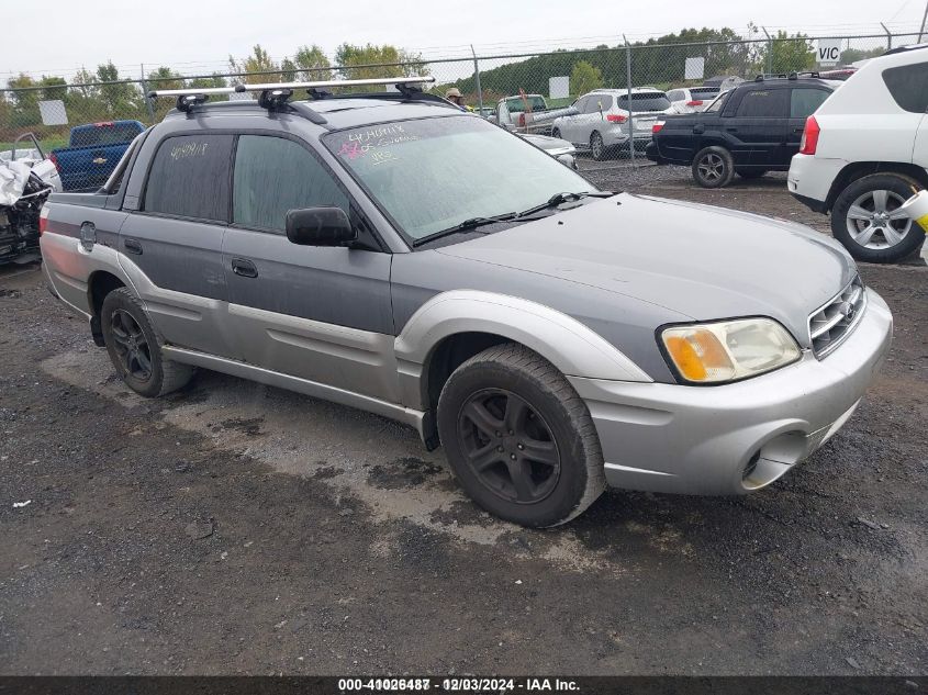 2005 SUBARU BAJA SPORT #3057074126