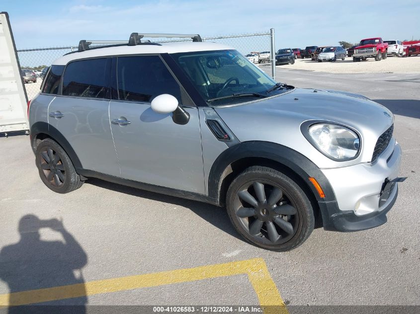 2012 MINI COOPER S COUNTRYMAN #3035081062