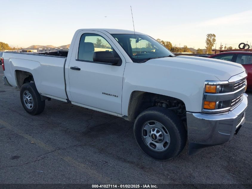 2017 CHEVROLET SILVERADO 2500HD WT #3056062402