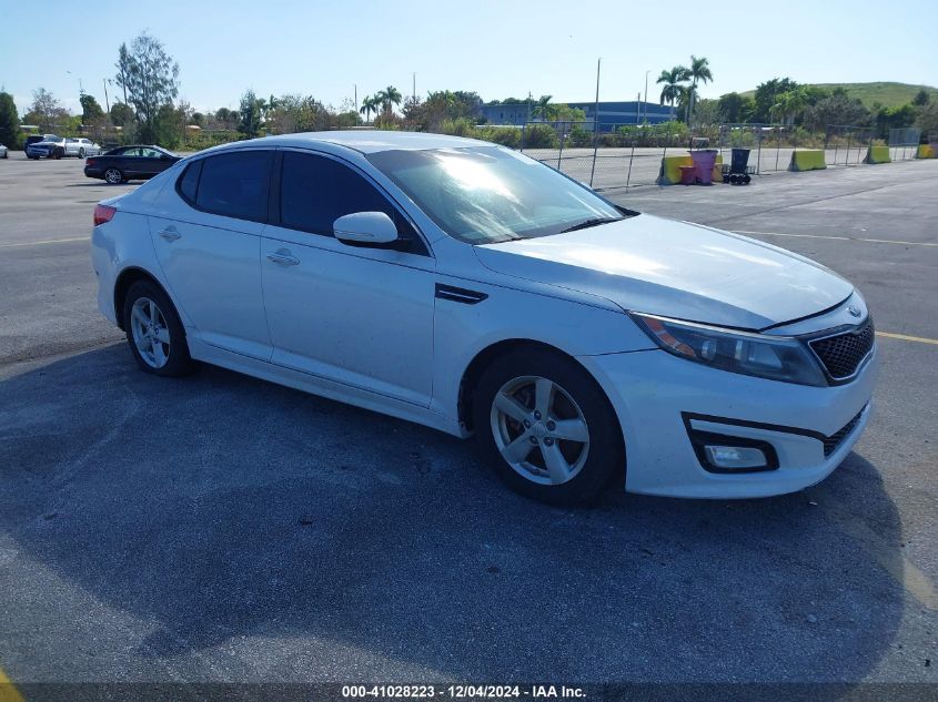 2015 KIA OPTIMA LX #3034050877