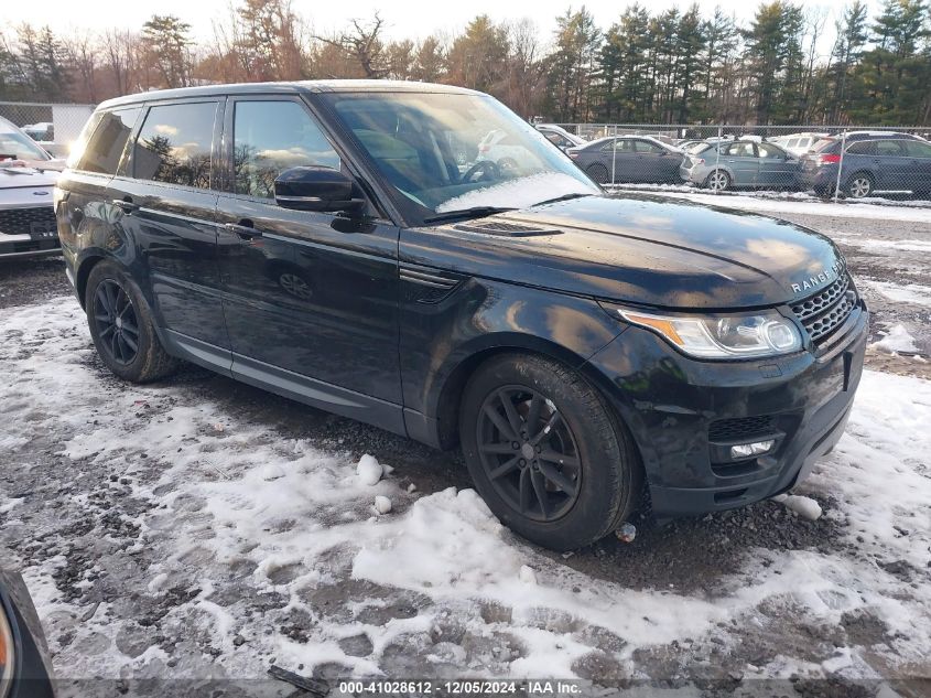 2015 LAND ROVER RANGE ROVER SPORT 3.0L V6 SUPERCHARGED HSE/3.0L V6 SUPERCHARGED SE #3037537562