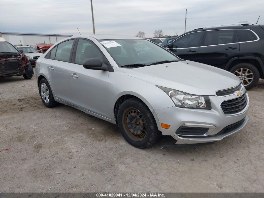 2015 CHEVROLET CRUZE LS AUTO #3046376917