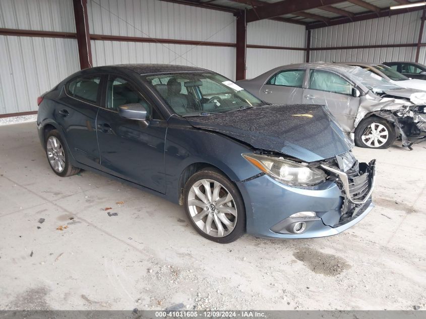 2015 MAZDA MAZDA3 S TOURING #3042555352