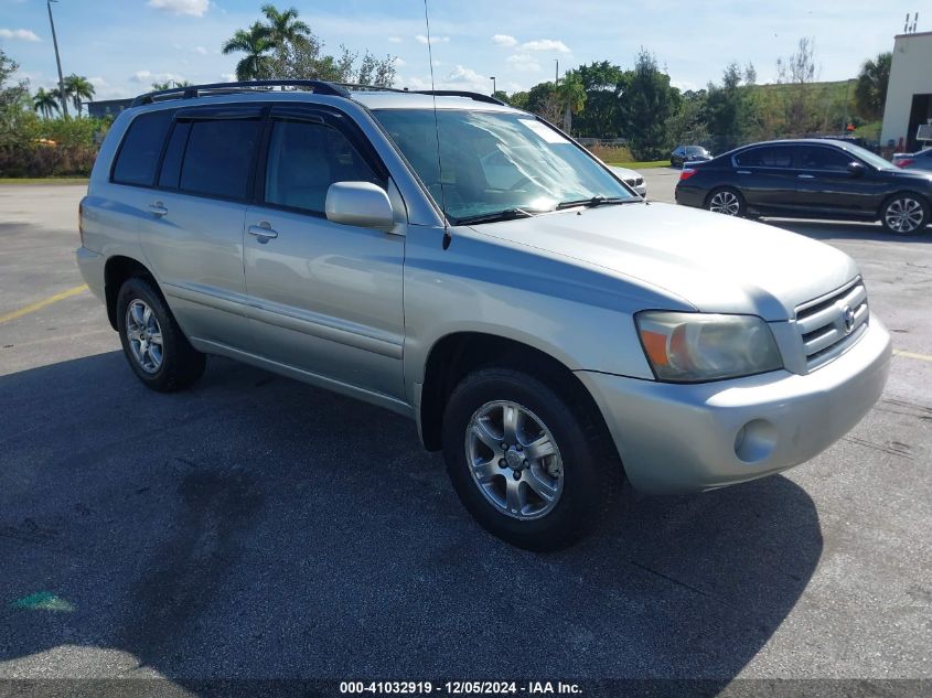 2006 TOYOTA HIGHLANDER V6 #3032780831