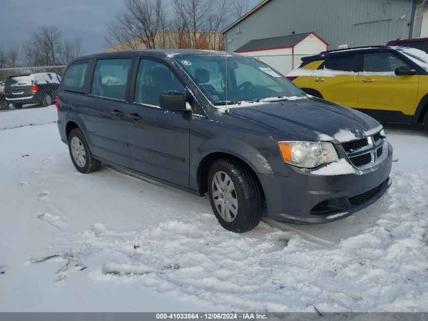 2016 DODGE GRAND CARAVAN AMERICAN VALUE PKG #3030182114