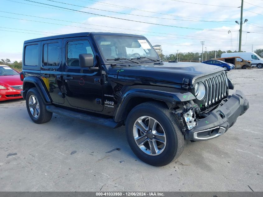 2020 JEEP WRANGLER UNLIMITED SAHARA 4X4 #3051081949