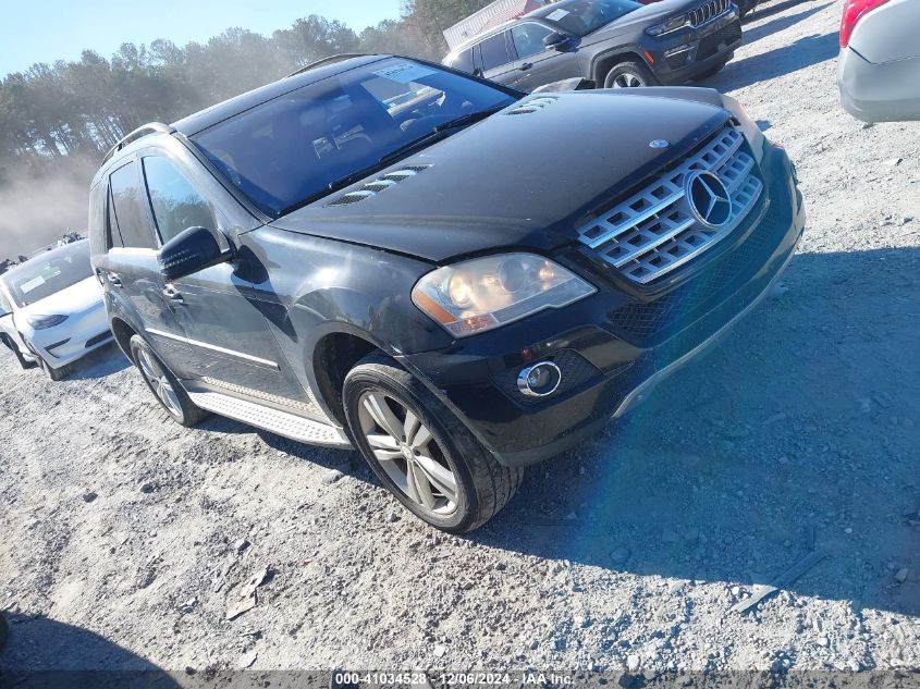 2011 MERCEDES-BENZ ML 350 4MATIC #3037537366