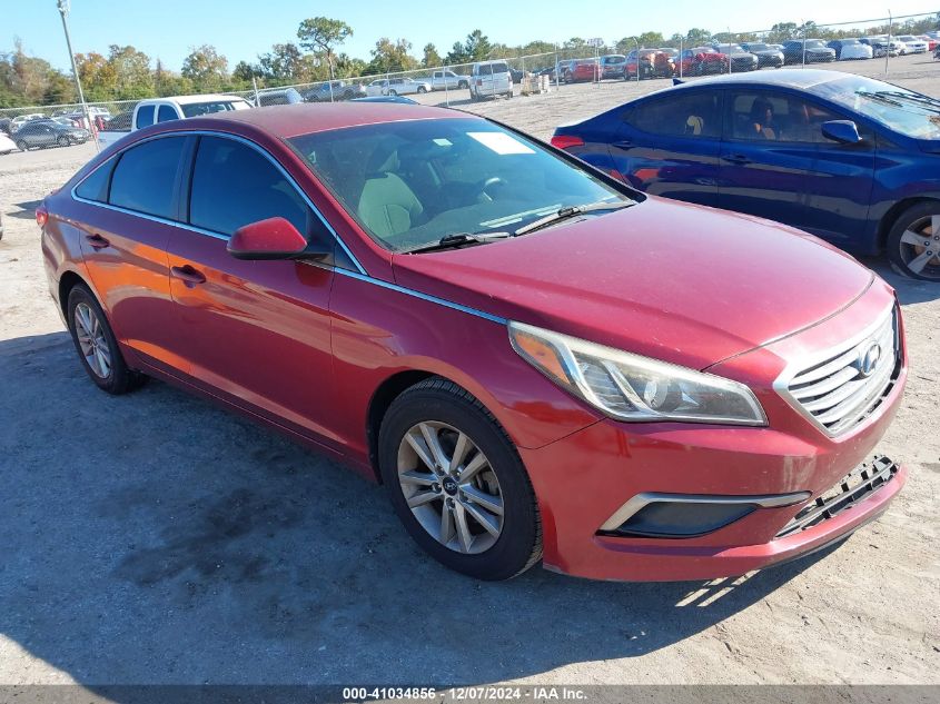 2016 HYUNDAI SONATA SE #3034050501