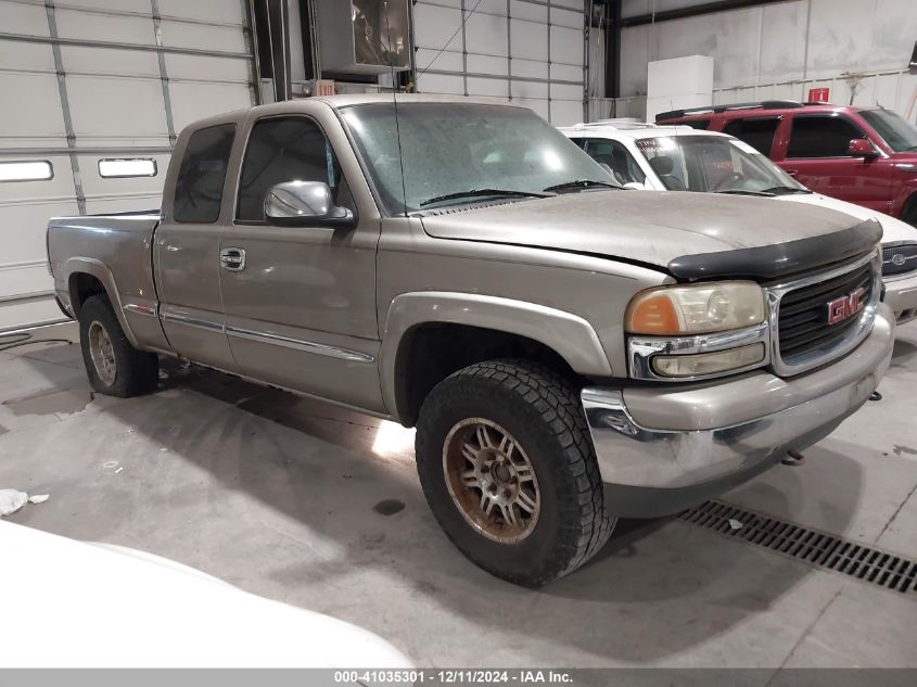 2002 GMC SIERRA 1500 SLE #3051086138